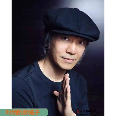 高品质时尚按扣专柜外单贝雷帽