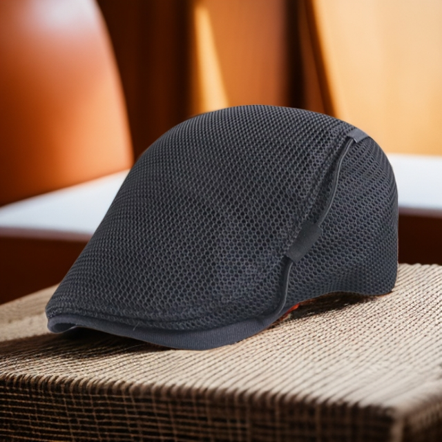 鸭舌帽韩版夏季流行网帽透气帽子