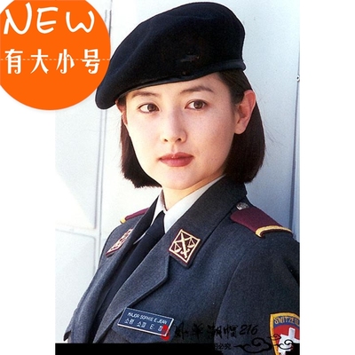 舞台羊毛特种兵黑色时装帽