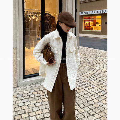 SUNSHINE原创设计冬季衬衫上衣