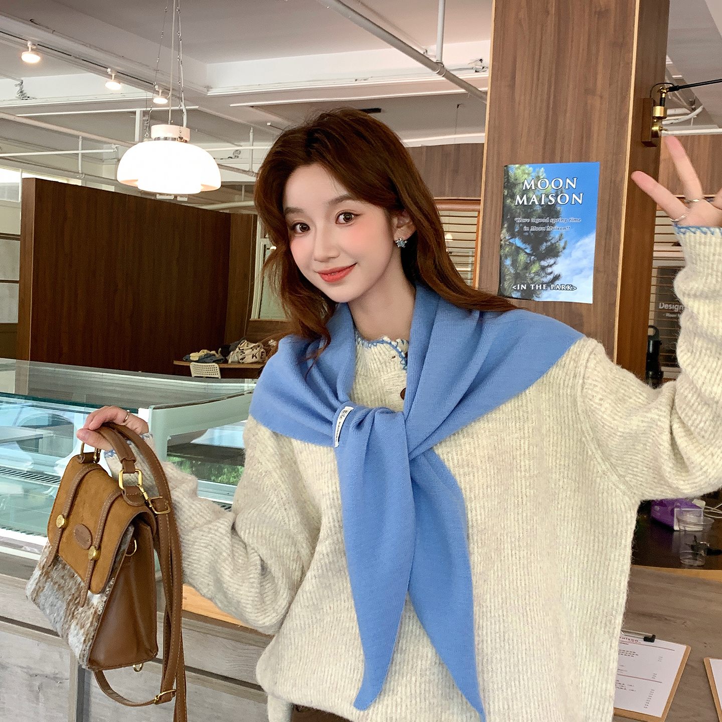 【99%选择度】大三角巾披肩外搭