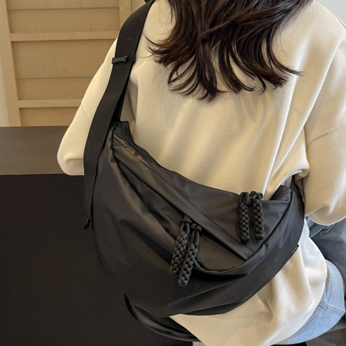 斜挎包女骑行2025新款男饺