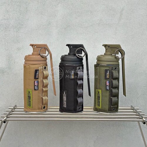 现货H&O×ballistics联名气罐盖SMOKE CAP气罐帽 露营气罐装饰盖