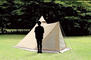 现货tentmark tc dx solo 棉布金字塔帐篷 自带门帘