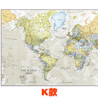 2026 English World Map Wall stickers, Office wall paintings, living room background wall paintings, Study and Bedroom decorative paintings thumbnail 2