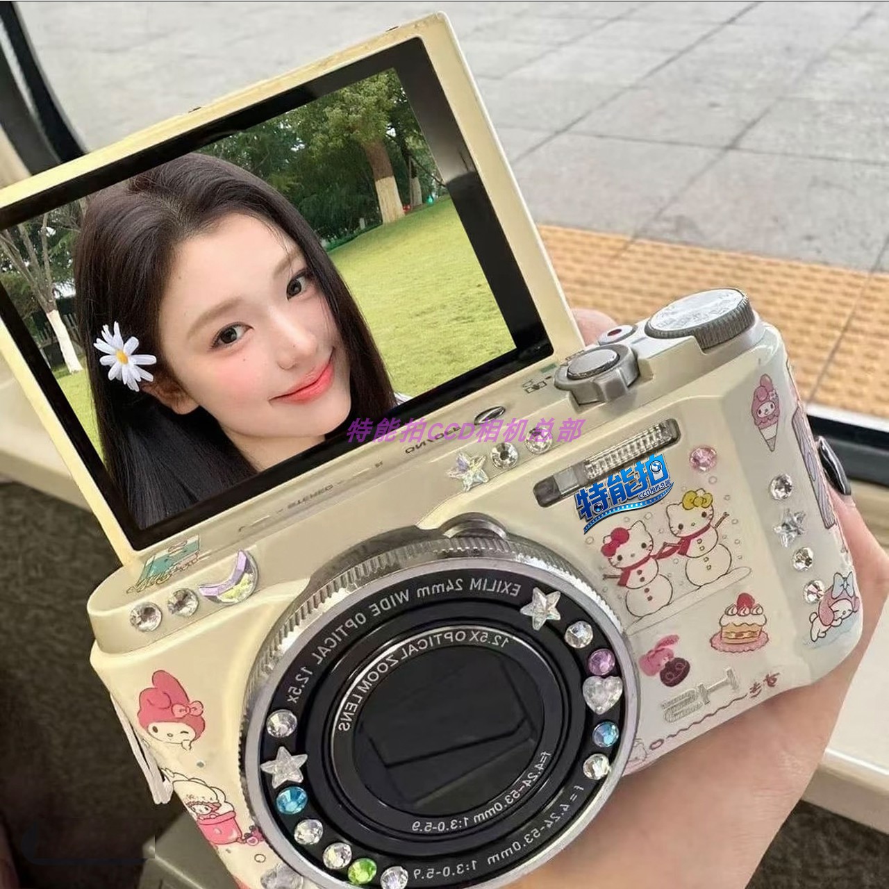 CCD数码相机校园高清复古旅游随身vlog机学生党复古旅游拍摄变焦