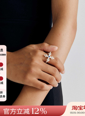 8折 Empress47 追溯系列 原创设计925银小众戒指青金石藏风首饰