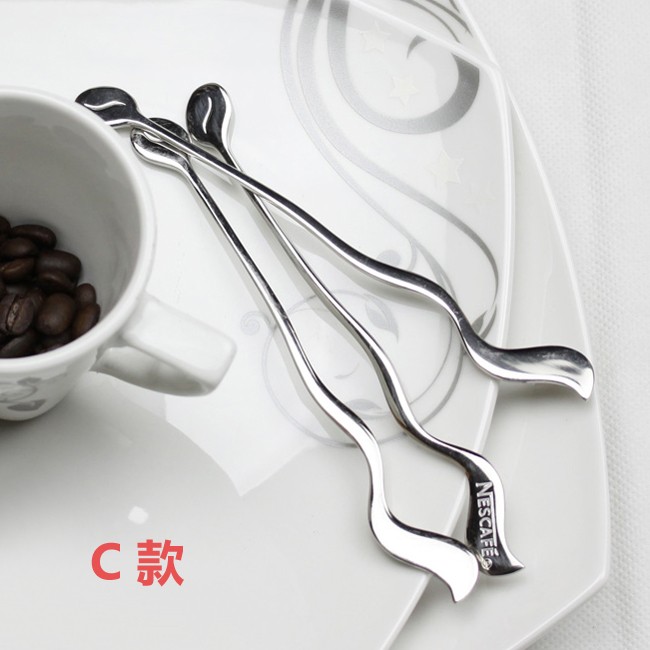 NESPRESSO雀巢咖啡搅拌勺18/10不锈钢搅拌棒限量版经典咖啡勺子