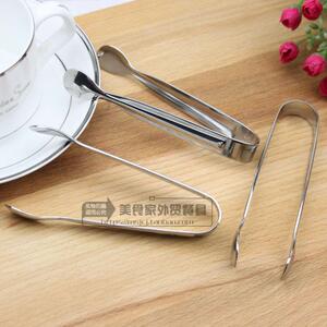 出口西餐具emsan18/10不锈钢咖啡方糖夹茶夹小号食品夹子甜品夹子