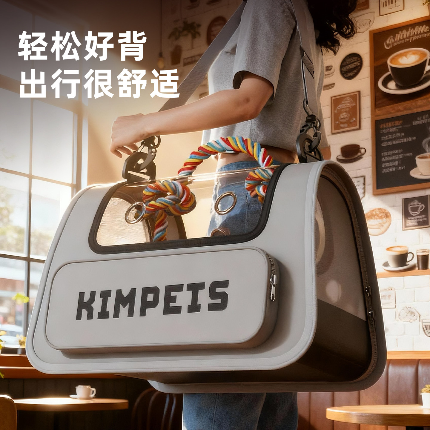 猫包宠物便携外出包大容量背包斜挎手提包猫箱太空舱防应激宠物包