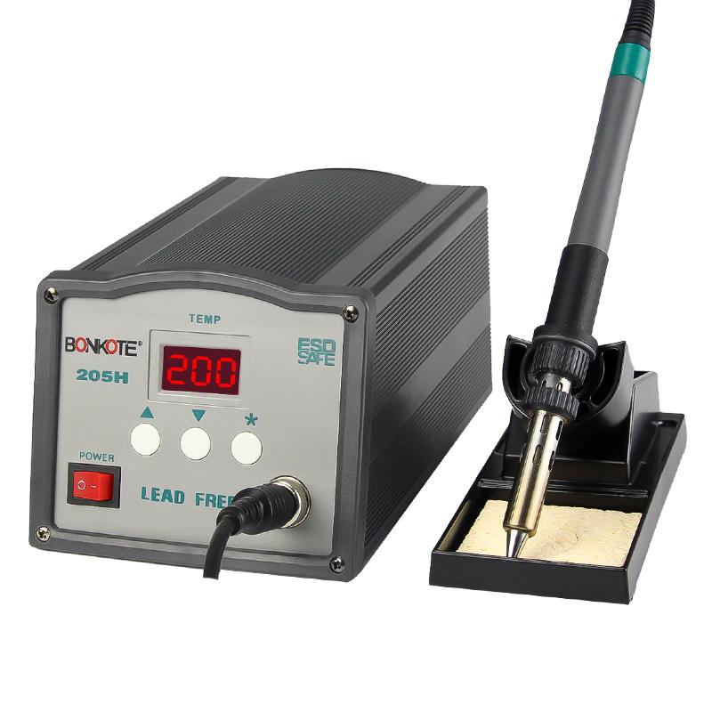 203H 205H高频焊台数显涡流电烙铁套装恒温大功率90WV150W焊接工