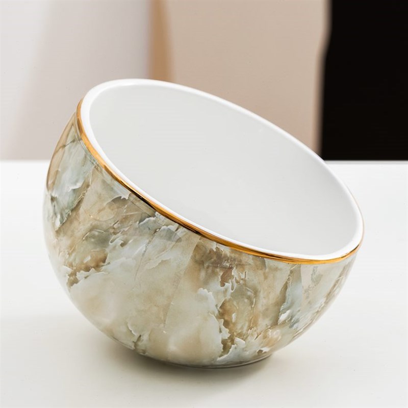 北欧风inds陶瓷迷你垃圾桶桌面收纳小号创意简约桌上客厅卧室家用