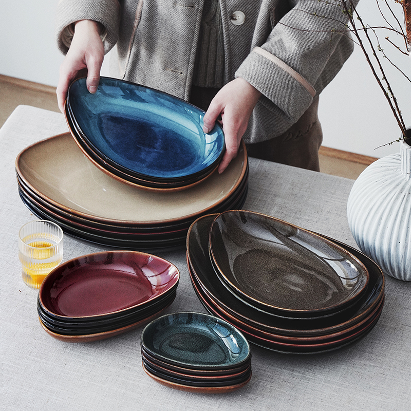 JAGENMAKER欧式长三角陶瓷深盘