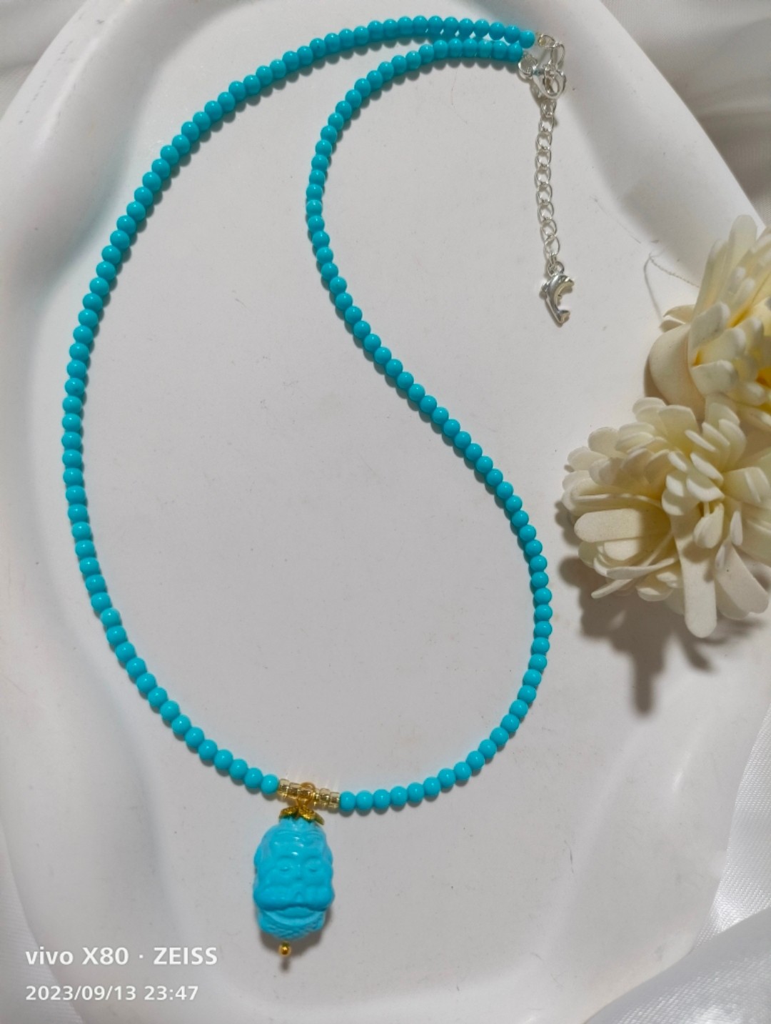 최적화되지 않은 천연 원시 광석 청록색 금실 팔찌 청록색 팔찌 원석 핸드 피스 컬렉션