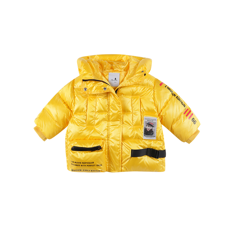 【宁儿粉丝专享】印花连帽羽绒服