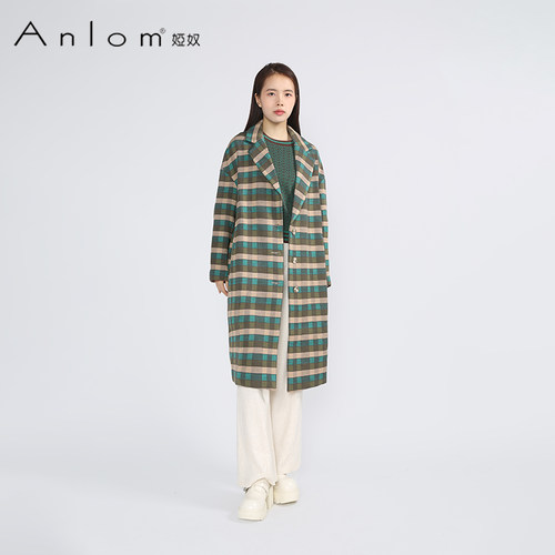 女士中长款风衣Anlom/娅奴时尚
