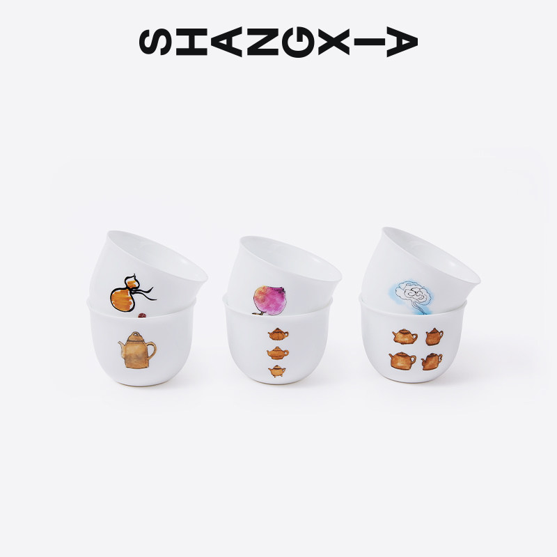 SHANGXIA上下白瓷羅漢杯禮盒