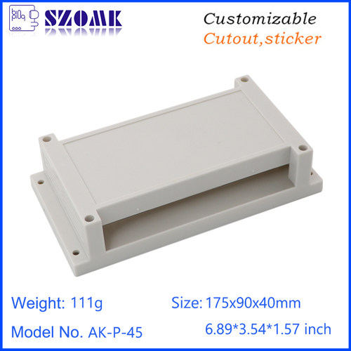 SZOMK塑料导轨式工控仪表盒壳体
