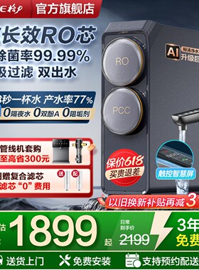 格力鲸涛净水器0阻垢剂7年RO芯家用直饮厨房1000G反渗透2X620E