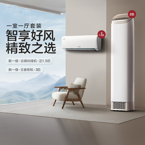 一室一厅家用空调套装Gree/格力