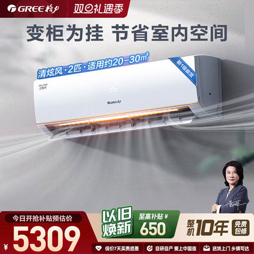 格力官方一级大挂机2匹清炫风