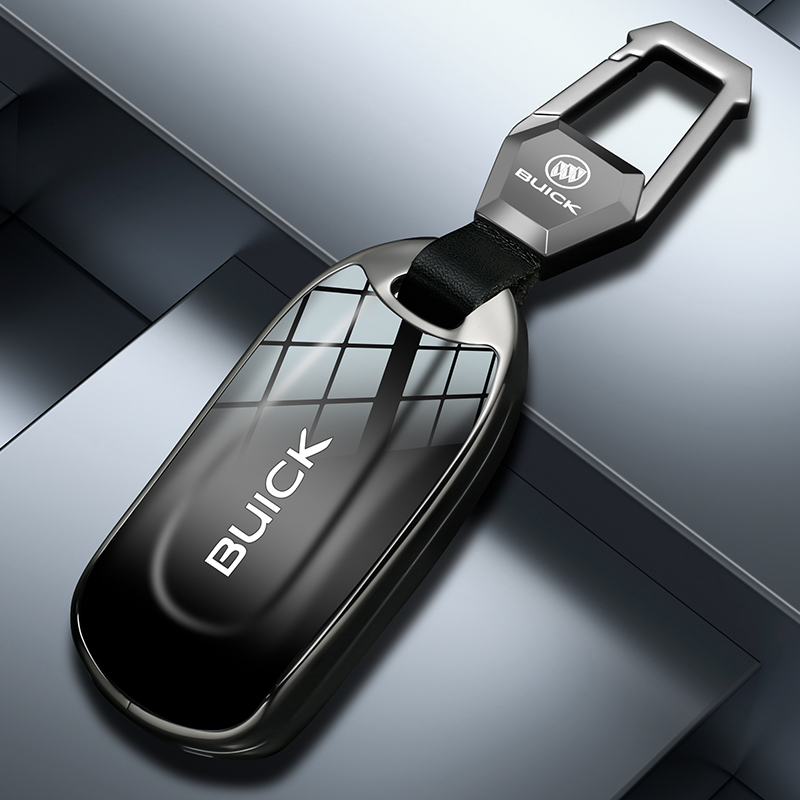 适用别克gl8钥匙套君威车君越壳昂科旗扣昂科威plus世纪威朗pro男