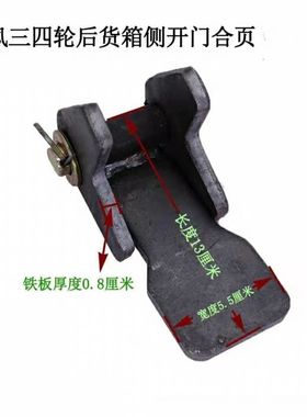 时风风菱三轮车货箱侧开合页车厢后门改装侧开合页铰链农用车折页