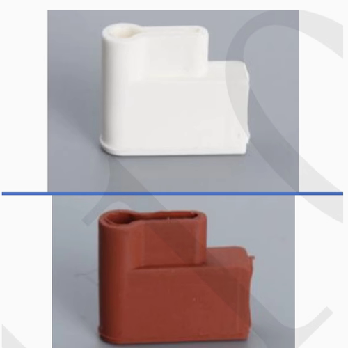 冷压端子FLD旗型裸插簧插片4.8/6.3MM接插硅胶件耐高温护套200℃