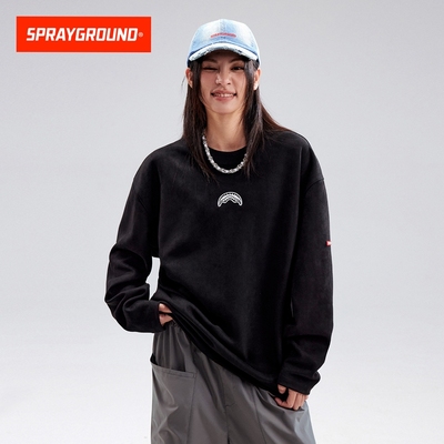 SprayGround鲨鱼嘴刺绣长袖T恤