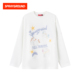 潮牌套头上衣 新款 SprayGround鲨鱼嘴趣味印花长袖 T恤男2026春季