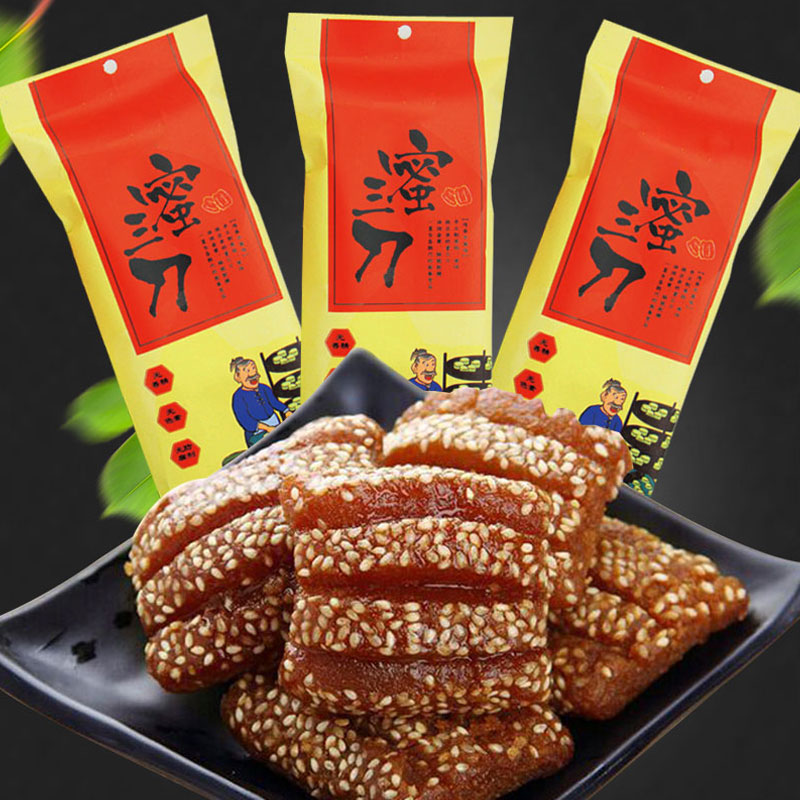青州特产二寸锦蜜三刀蜜饯老式蜜食糖油果子食品小吃解馋羊角蜜
