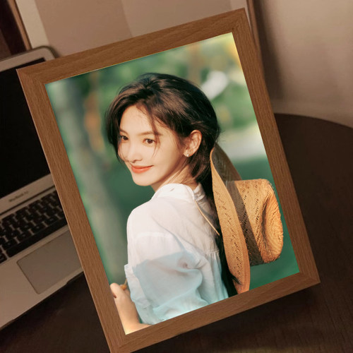 章若楠周边灯光画女神明星谷子送男生女生朋友闺蜜生日礼物小夜灯