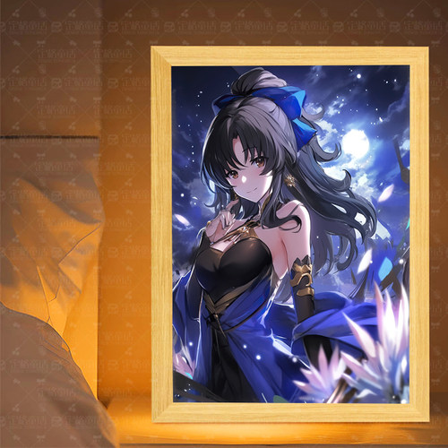 鸣潮秧秧周边灯光画徽章盲盒流麻送闺蜜女生男生生日礼物小夜灯