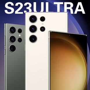 爆 S23Ulta跨7.3寸屏高智手机厂笔 r境手机大端安卓13能工带触容款