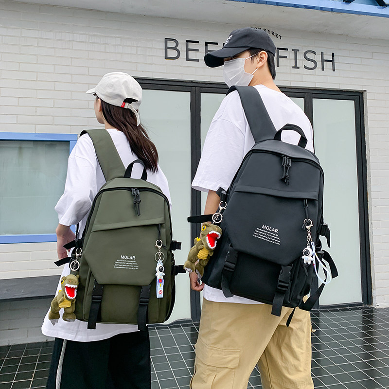 SCHOOL BAG MENS COLLEGE STUDENTS HIGH SCHOOL STUDENTS JUNIOR HIGH SCHOOL COMPUTER TRAVEL BACKPACK MENS LARGE CAPACITY 2024 NEW BACKPACK