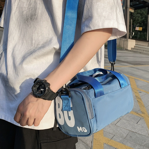 Мужская японская спортивная сумка через плечо, трендовая модная сумка на одно плечо