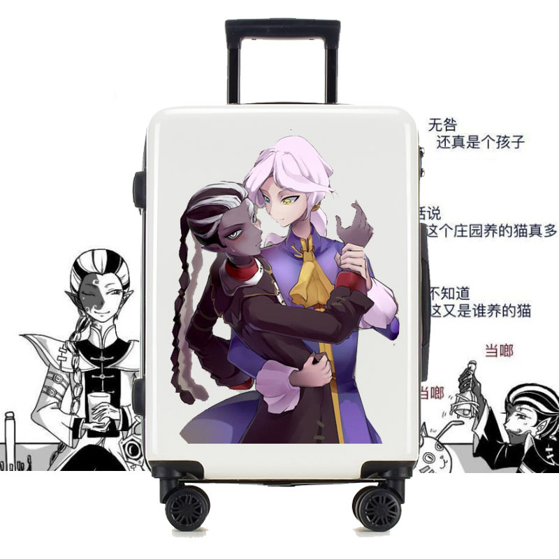 罗拉儿童拉杆箱定制第五人格旅行箱学生密码拉杆箱万向轮24寸登机