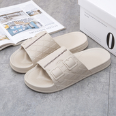 拖鞋 男外穿 室内防滑浴室洗澡家居家用厚底潮流沙滩凉拖鞋 男士 夏季