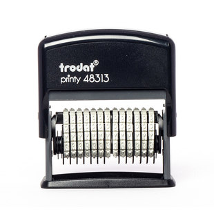 卓达印章/printy 48313/Trodat/回墨印 可调日期外壳材料