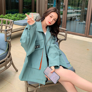 现货新款小个子工装机车外套152-943-P115-168,女装风衣,浙宝152