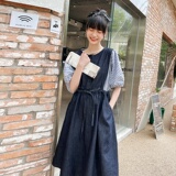 大货【】新款牛仔假两件152-9298-P115-控价168，女装连衣裙，浙宝152