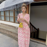 26号出货【】碎花连衣裙152-9293--P95-控价148，女装连衣裙，浙宝152