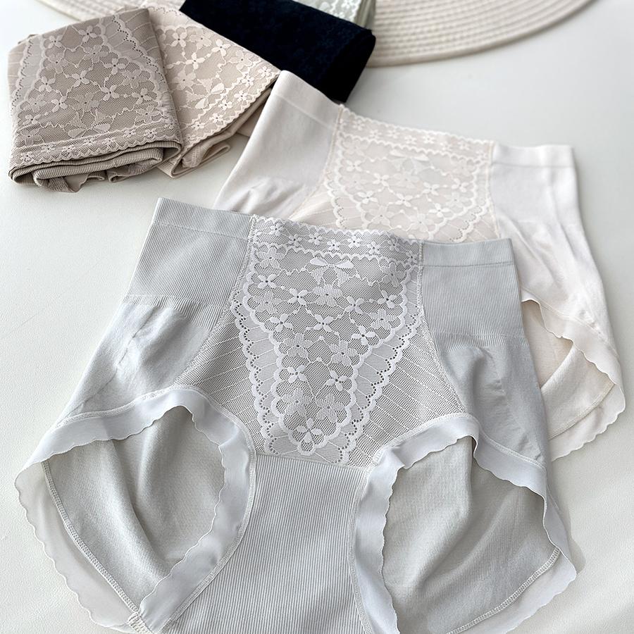 贝莱娅无缝收腹内裤女中高腰无痕