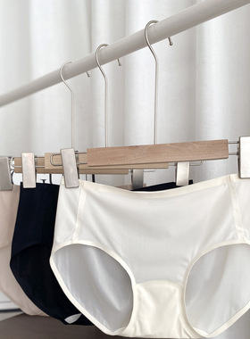 夏薄小冰皮80339裸感爽滑奶皮裤中腰包臀无痕内裤女环保三角裤头