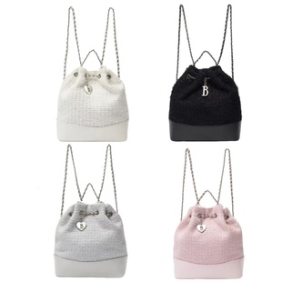 韩国小众25新款八奶夏天时尚链条小香风水桶包百搭通勤包双肩包女