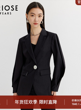 艾诺丝雅诗秋款小西装职业装OL风小西服休闲外套10211313