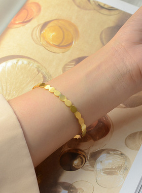 小众戒指开口韩版情侣冷淡风手环