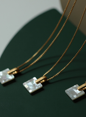 天然贝母项链高级定制