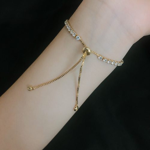 轻奢手链满钻有钱小姐姐高端