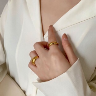 镜头感十足！摩登时尚甜酷运动风休闲戒指浮夸主义潮酷组合造型感